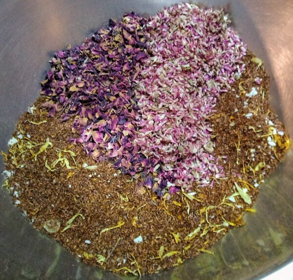 Almond, Rose and Amaranth